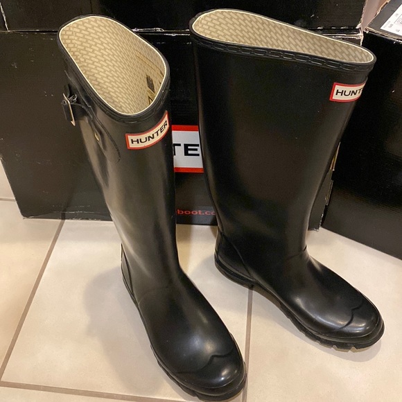 Hunter Shoes Hunter Huntress Boots Original Rubber Boot Size 6b